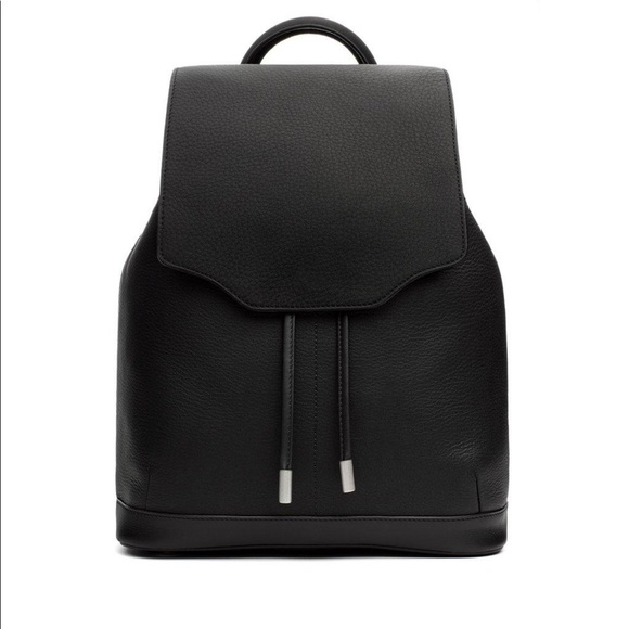 Rag and Bone black Leather Backpack (Pilot) main image 6